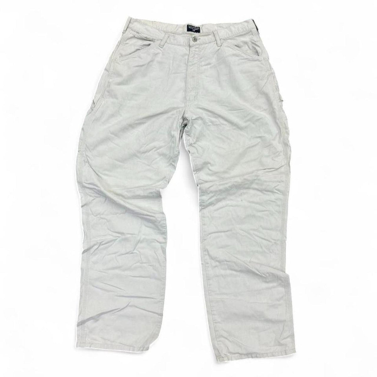 Vintage Baggy White Ralph Lauren 90s Carpenters Pants