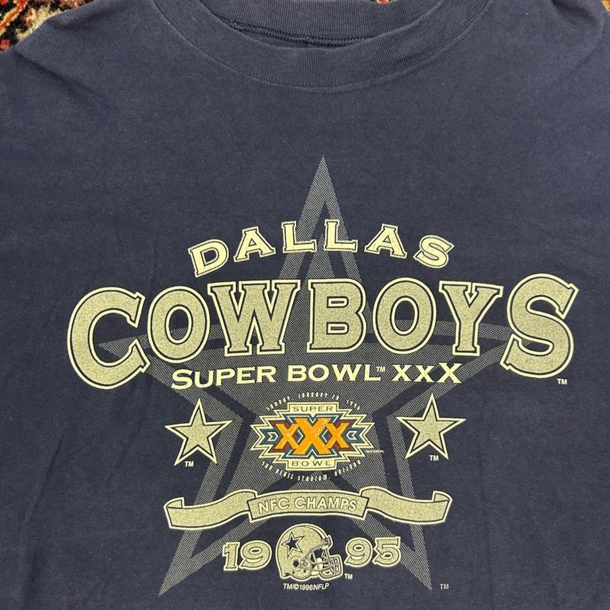 Vintage 1995 Dallas Cowboys Super Bowl Champions Tee