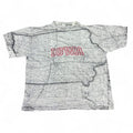 Vintage Single-stitch Rare IOWA all over geographically depicted Tee-shirt