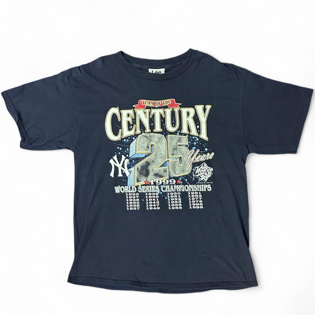 Vintage 1999 Team of the Century Vintage New York Yankees Tee MLB