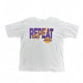 Vintage 80s Los Angeles Lakers 1987-1988 Repeat NBA