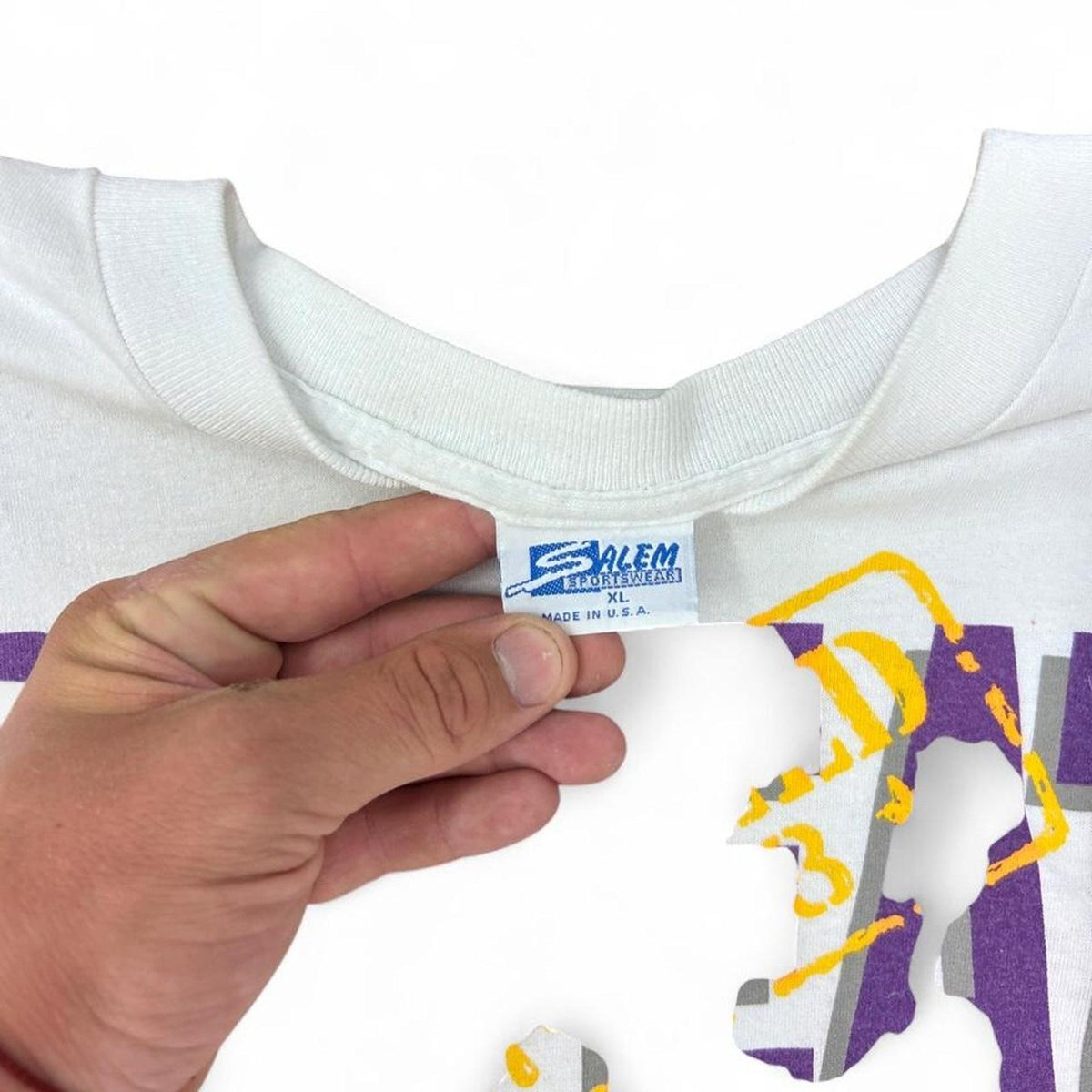 Vintage 80s Los Angeles Lakers 1987-1988 Repeat NBA