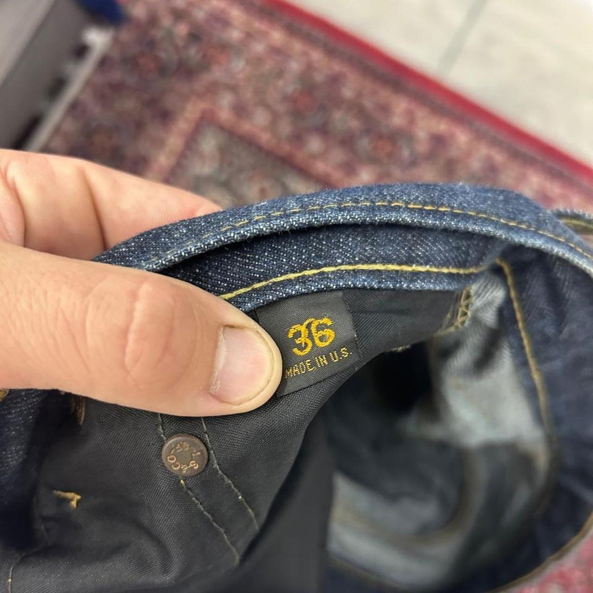 Vintage Levi's LVC 90s 501XX Selvedge Jeans Raw Denim Made in USA