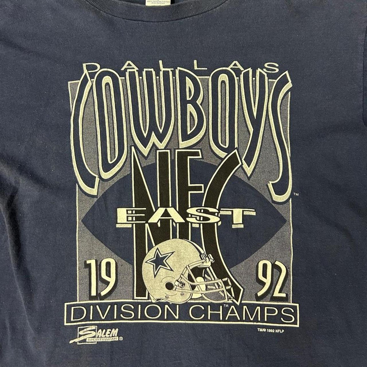 Dallas Cowboys 1992 Division Champs NFC Salem Tee