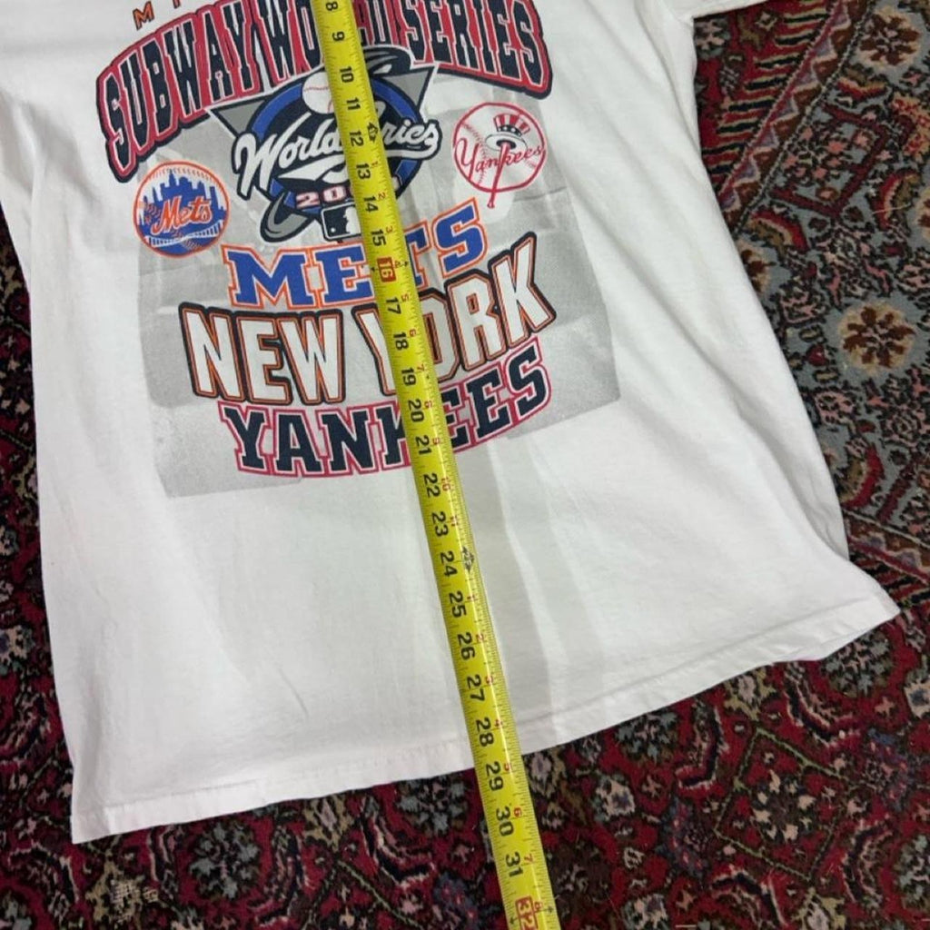 Vintage 2000 Subway World Series Mets Yankees Authentic NYC showdown