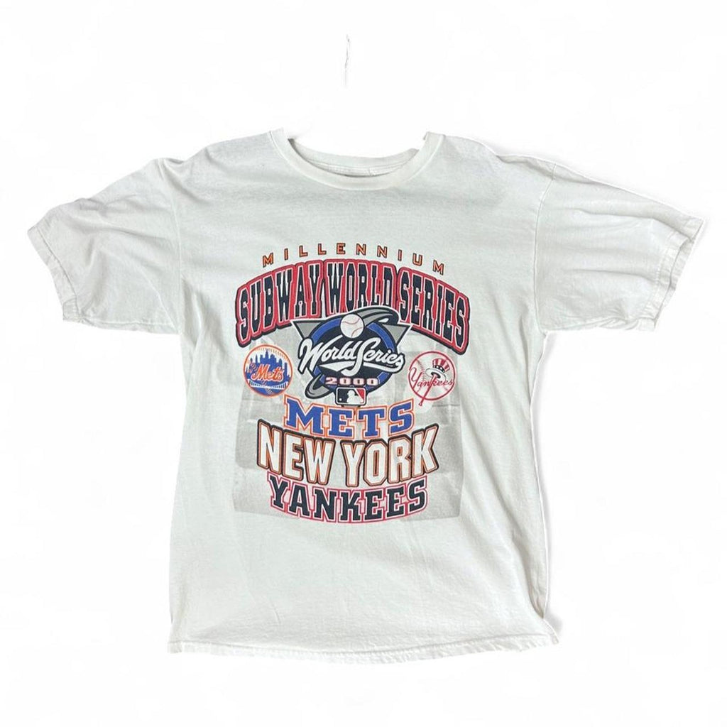 Vintage 2000 Subway World Series Mets Yankees Authentic NYC showdown