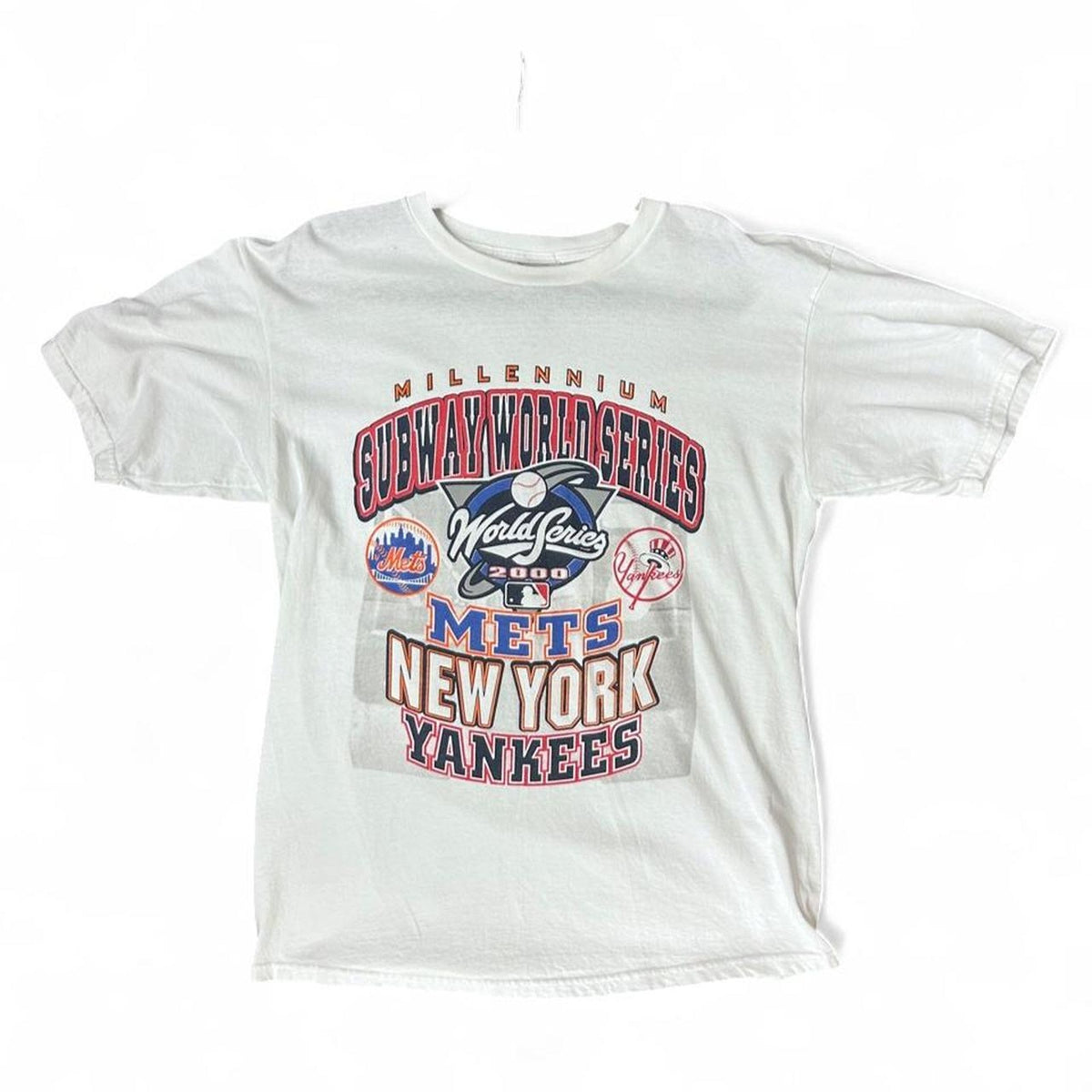 Vintage 2000 Subway World Series Mets Yankees Authentic NYC showdown