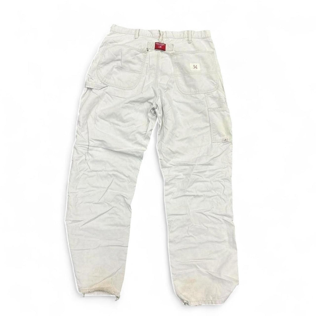 Vintage Baggy White Ralph Lauren 90s Carpenters Pants