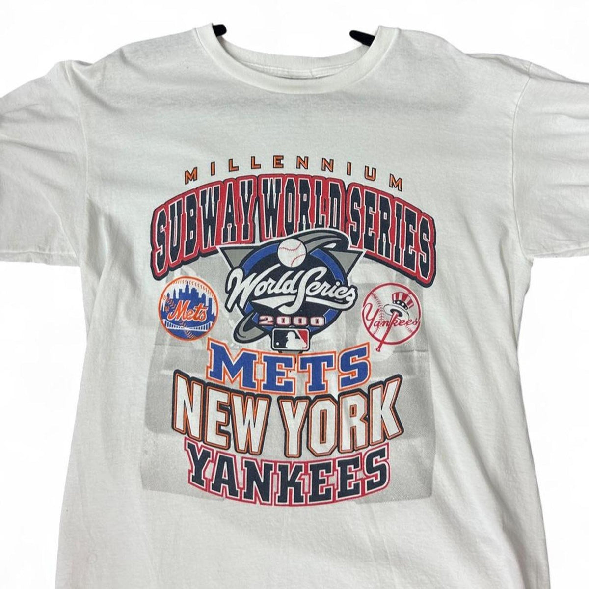 Vintage 2000 Subway World Series Mets Yankees Authentic NYC showdown
