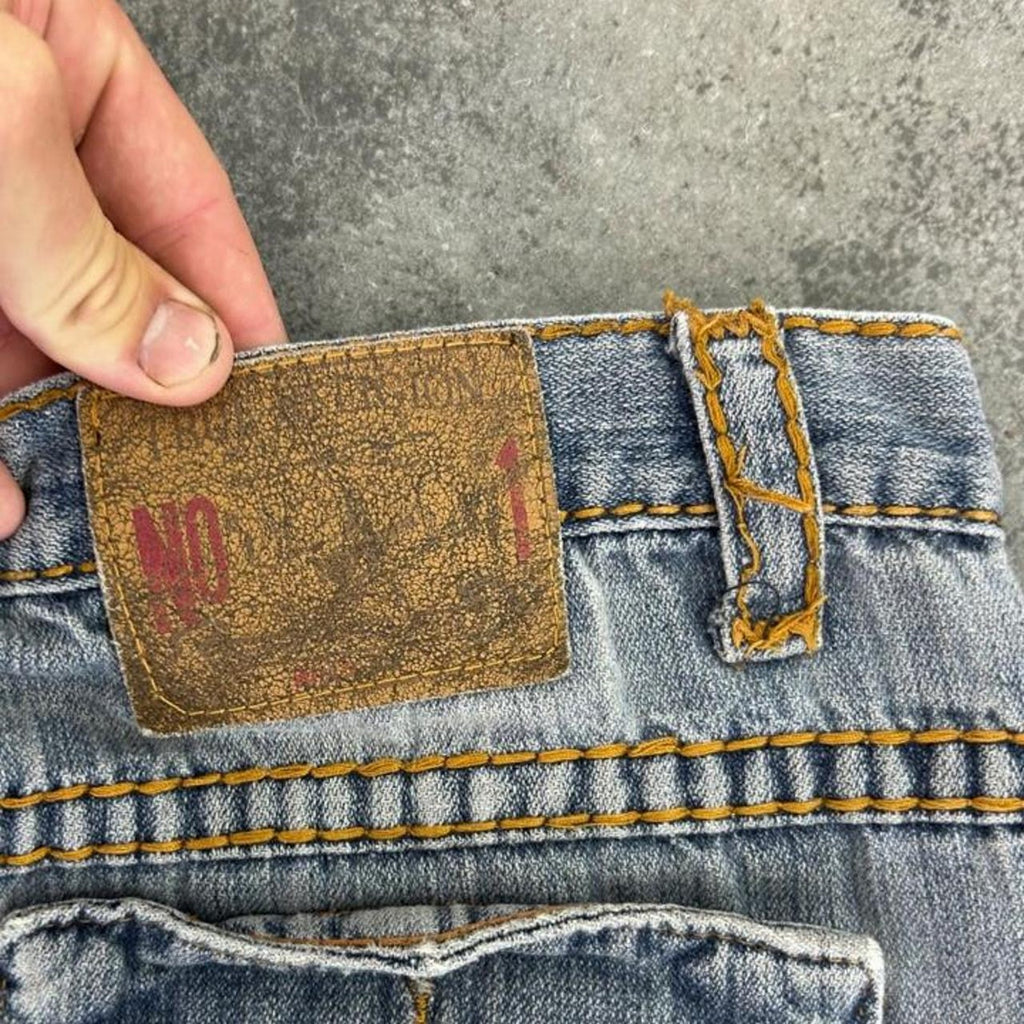 True Religion 2000s No. 1 Super T Jeans Made in USA early 2000s True Religion Denim