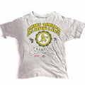 Vintage 1990 Oakland Athletics Champions World Series Rawlings MLB Single Stitch